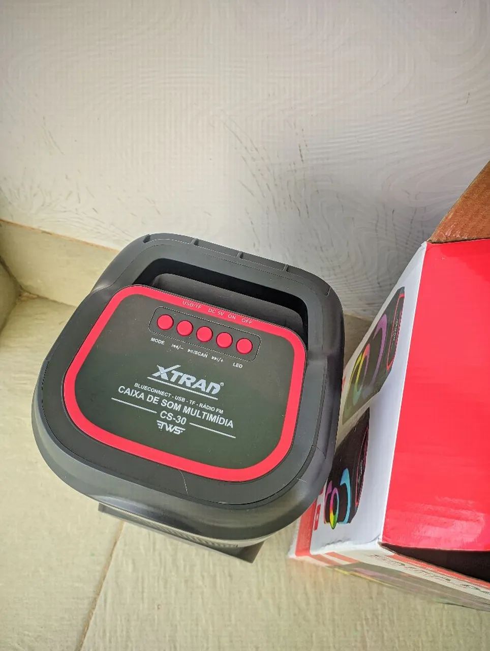 Caixa De Som RGB Xtrad - Foto 2