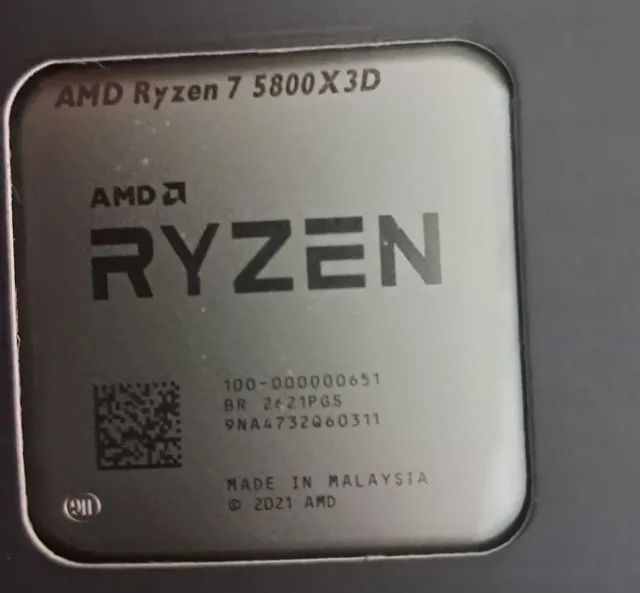 [Novo/LACRADO] Processador Ryzen 7 5800X3D NF Kabum Leiam o anuncio - Foto 2