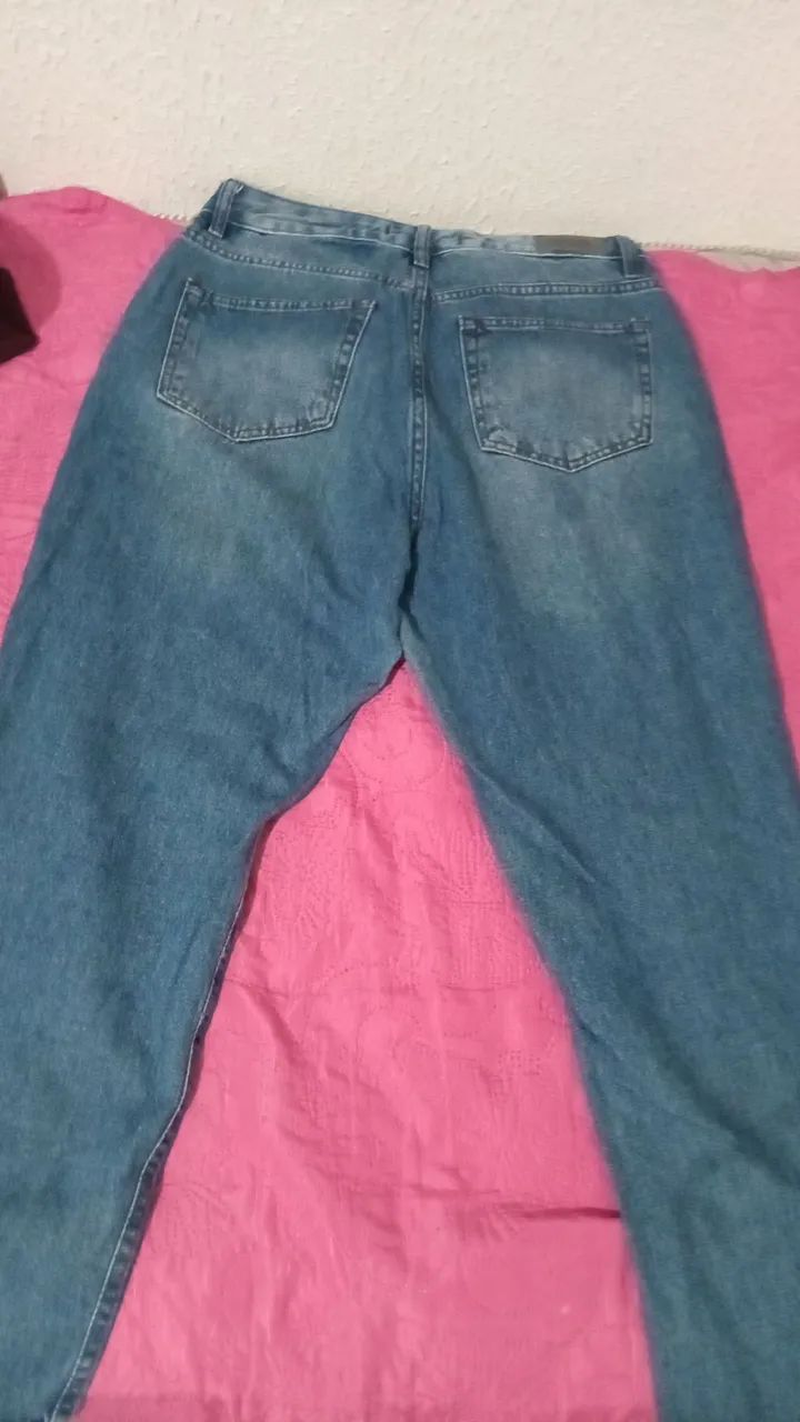 Short jeans e calça jeans tam 42 - Foto 3