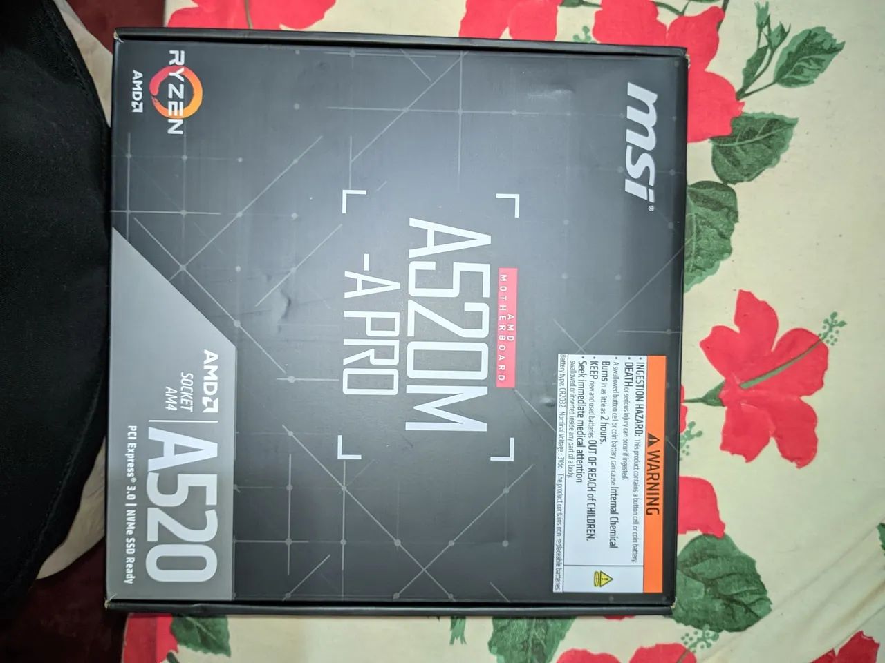 Placa Mãe MSI A520M-A PRO - Perfeita p/ Ryzen | Ótimo Estado | Custo Benefício! - Foto 3