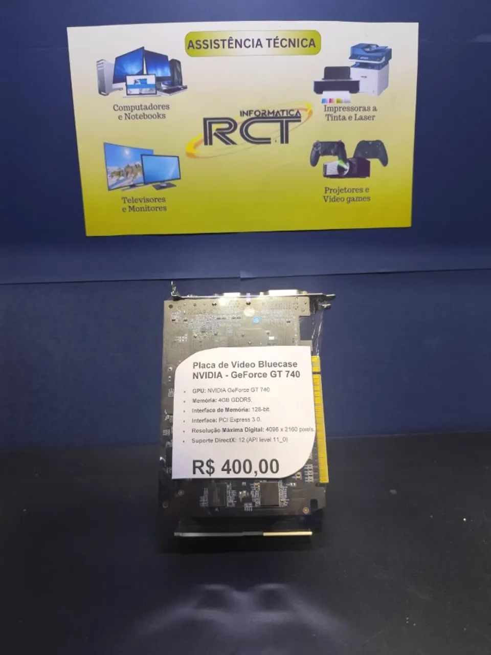 Placa de Video NVIDIA GeForce GT 740 - Foto 5