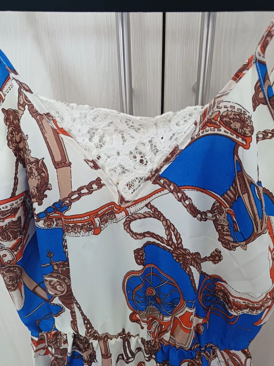 Vestido longo estampado - Foto 2