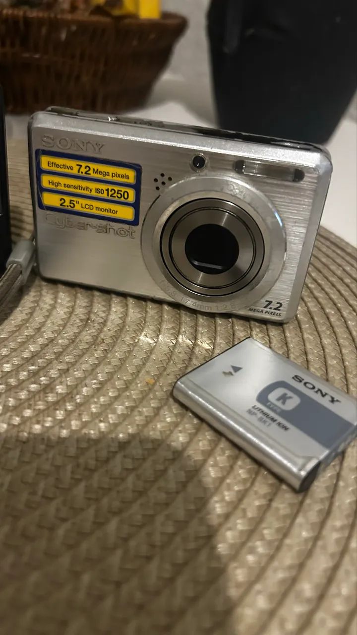 Camera Ciber Shot Sony 7.2 megapixels