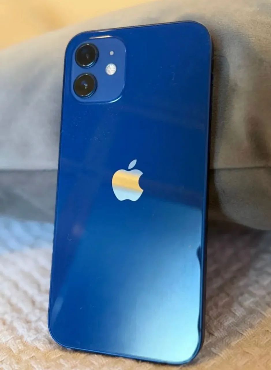 Vendo iPhone 12, usado 256GB, Azul escuro  - Foto 4