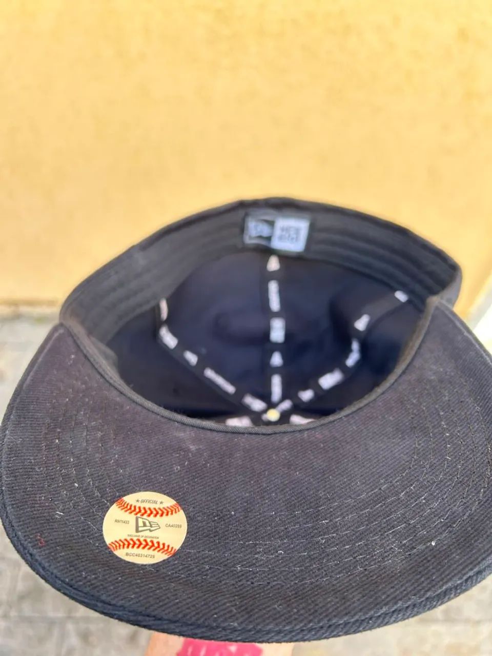 Bone New era LA 59 fifity original preto - Foto 4