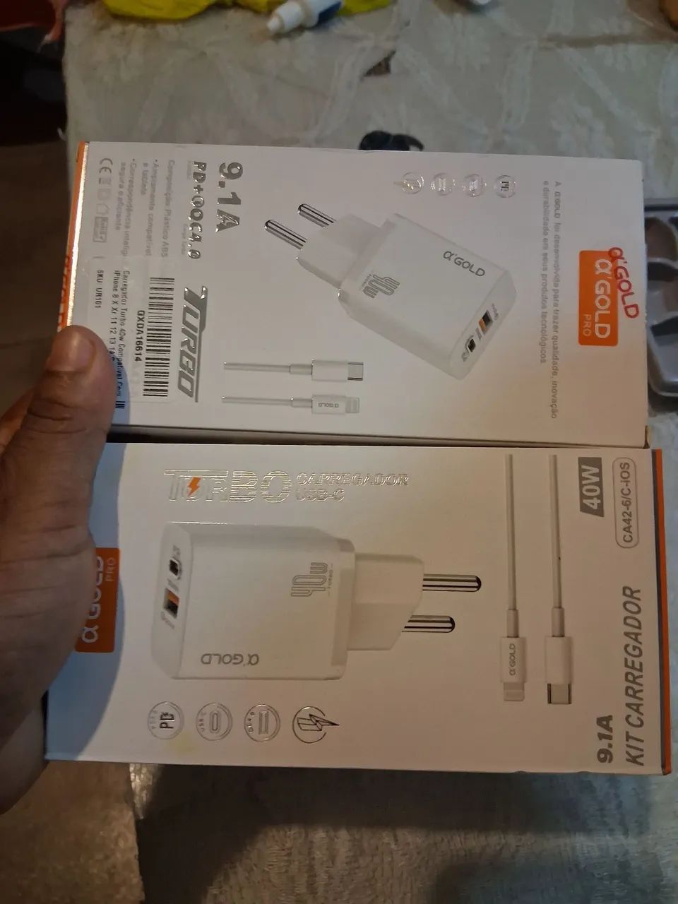 Carregador pra iPhone 