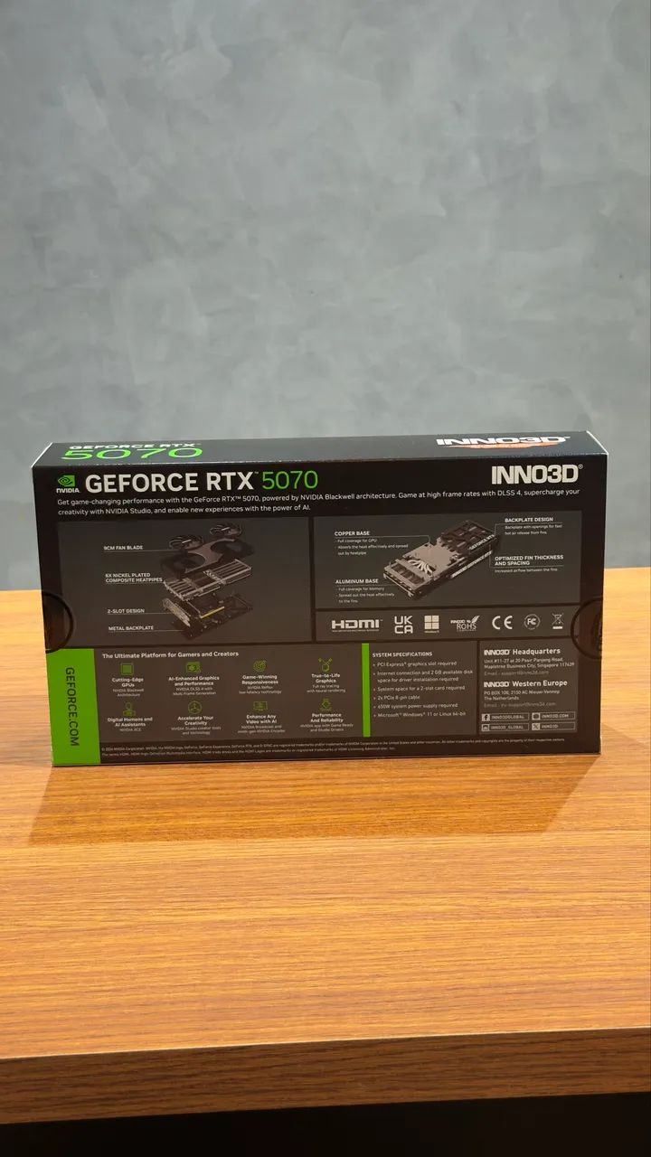 RTX 5070 12gb NOVA - Foto 2