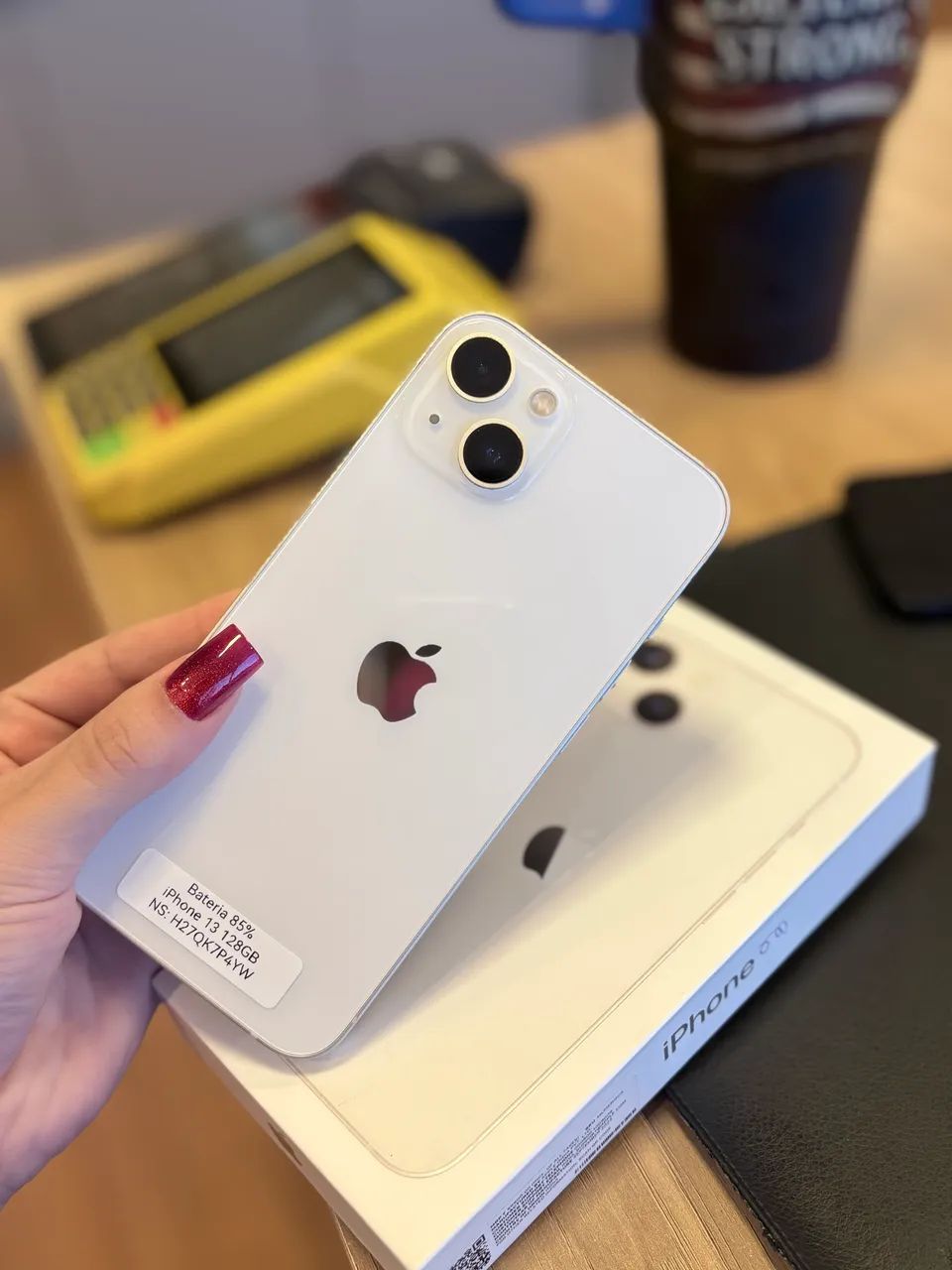 iPhone 13 128GB SEMINOVO IMPECAVEL - Foto 2