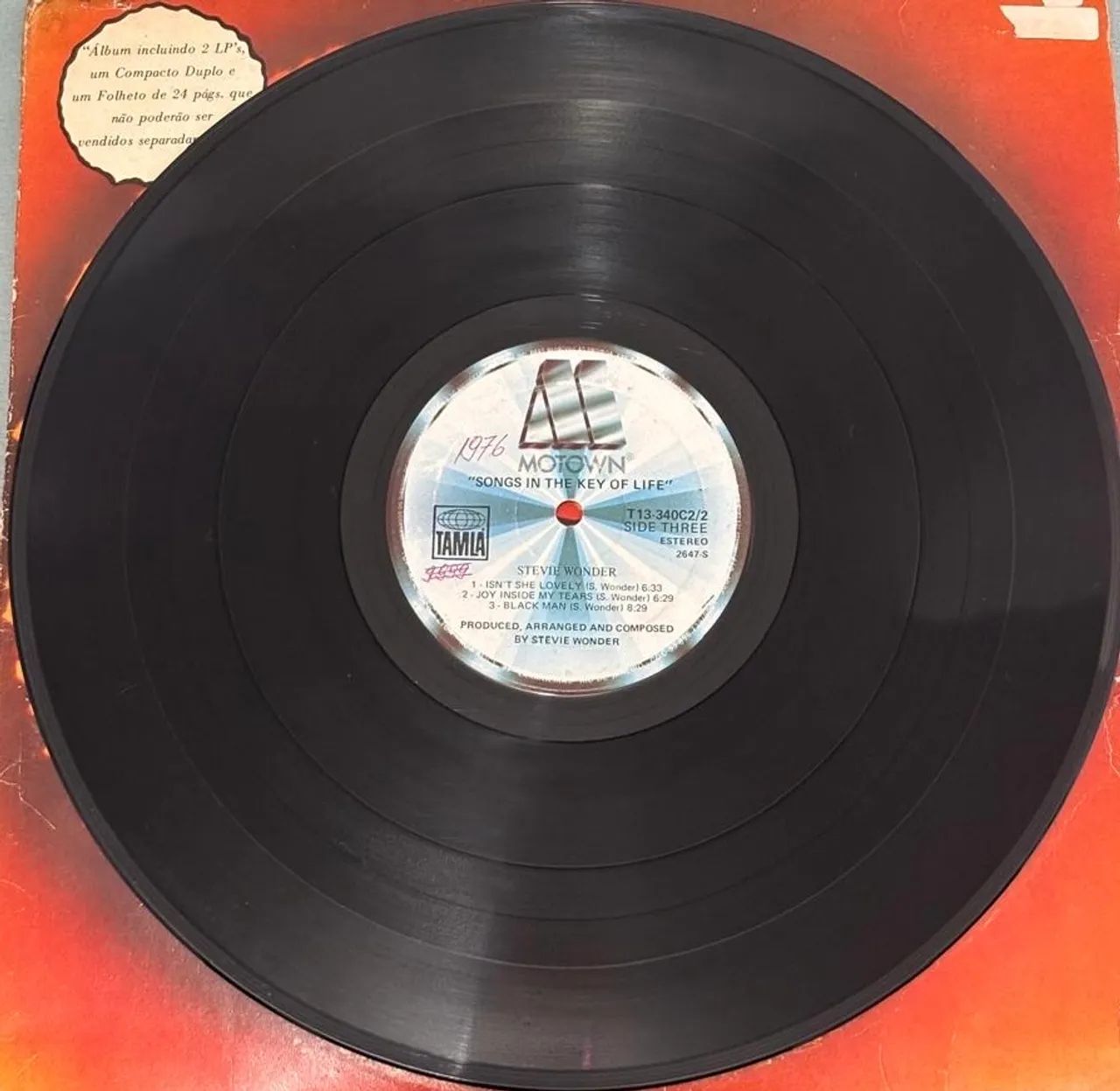Stevie Wonder Songs in the Key of Life Lp Vinil 1976 - CDs, DVDs