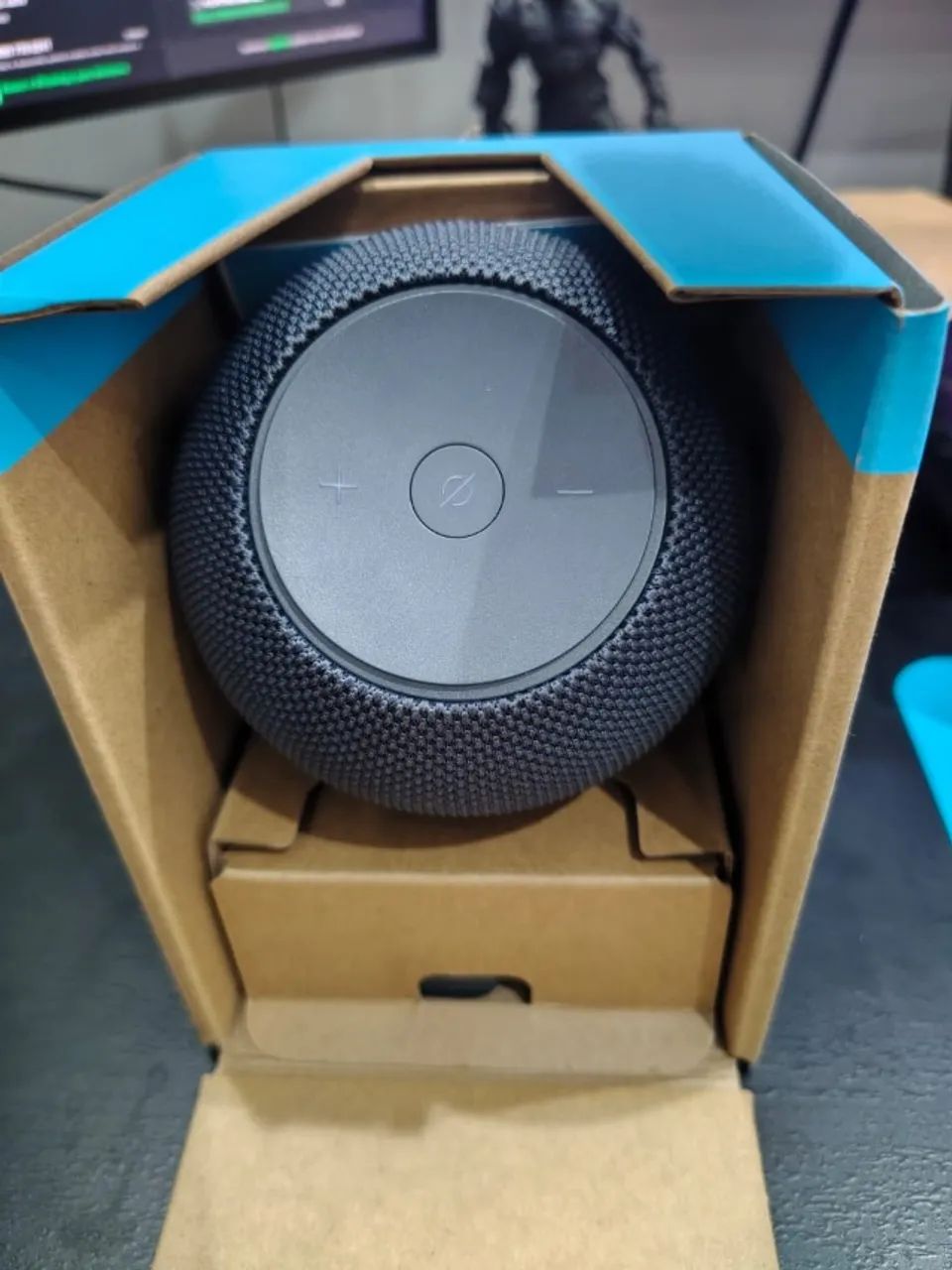 Amazon Echo Dot Max (Alexa), Graphite Com Defeito - Foto 2