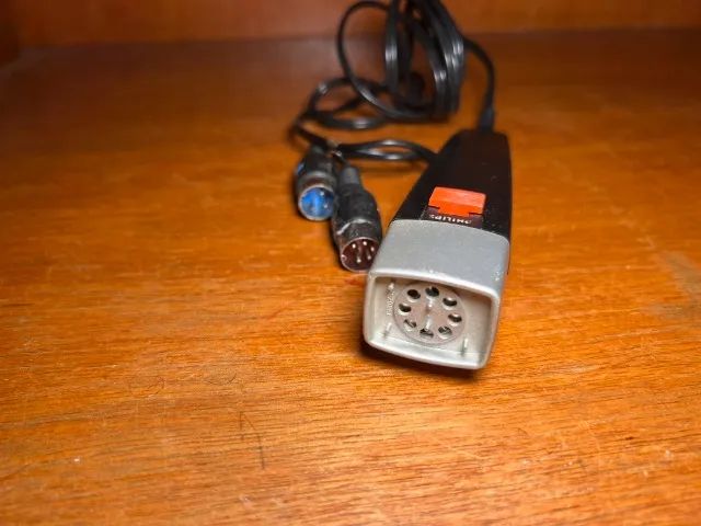 Microfone Philips N8 210 de Estúdio Dinâmico Vintage, Raro RELÍQUIA - SEM TESTE - Foto 4