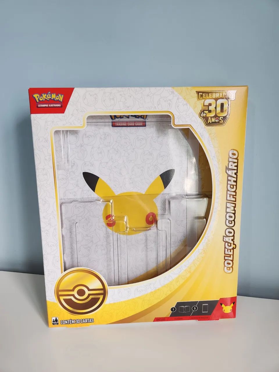 Fichario Pokémon 30 anos (sem boosters)