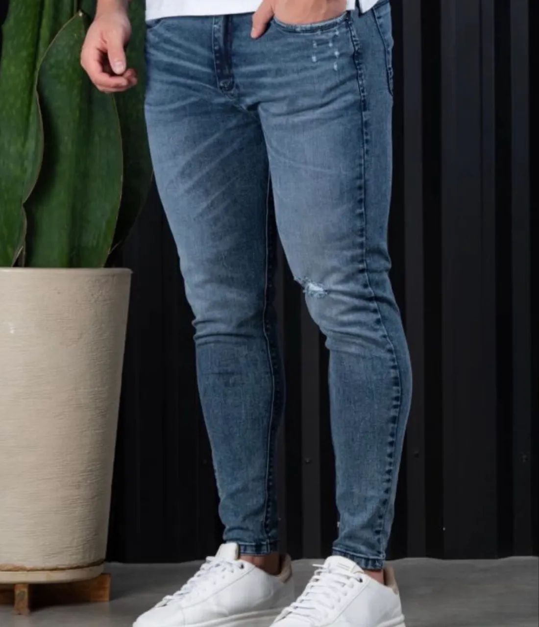 Calça skinny 