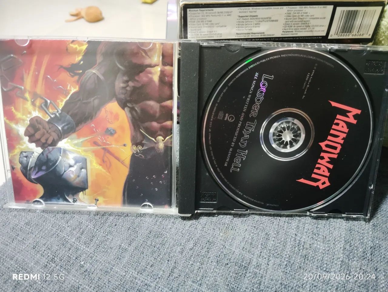 CD MANOWAR  LOUDER THAN HELL - Foto 3