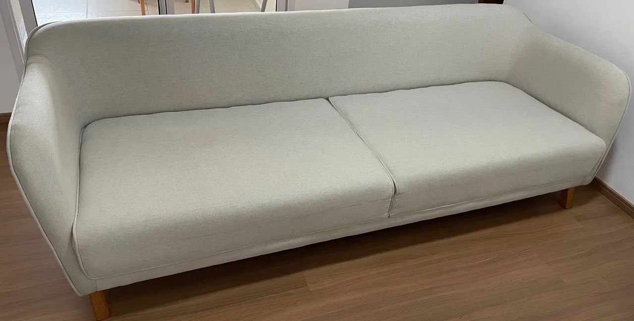 Sofá Fixo Doha 2,42m - 3 lugares - Apenas 1 ano de uso - Foto 2