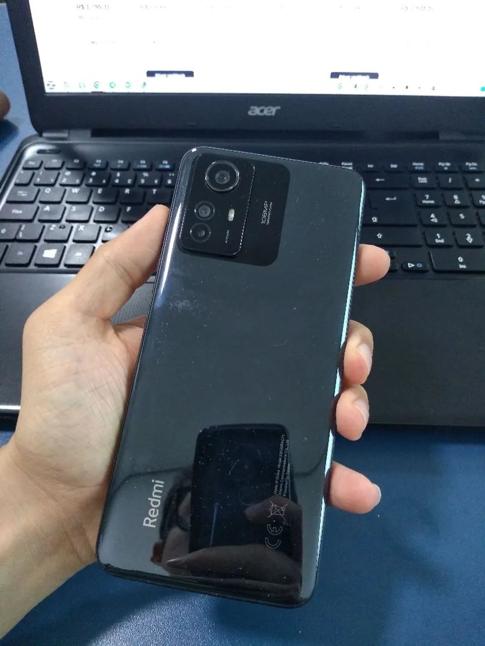 Redmi notebook 12s 8gb de ram e 256gb - Foto 5