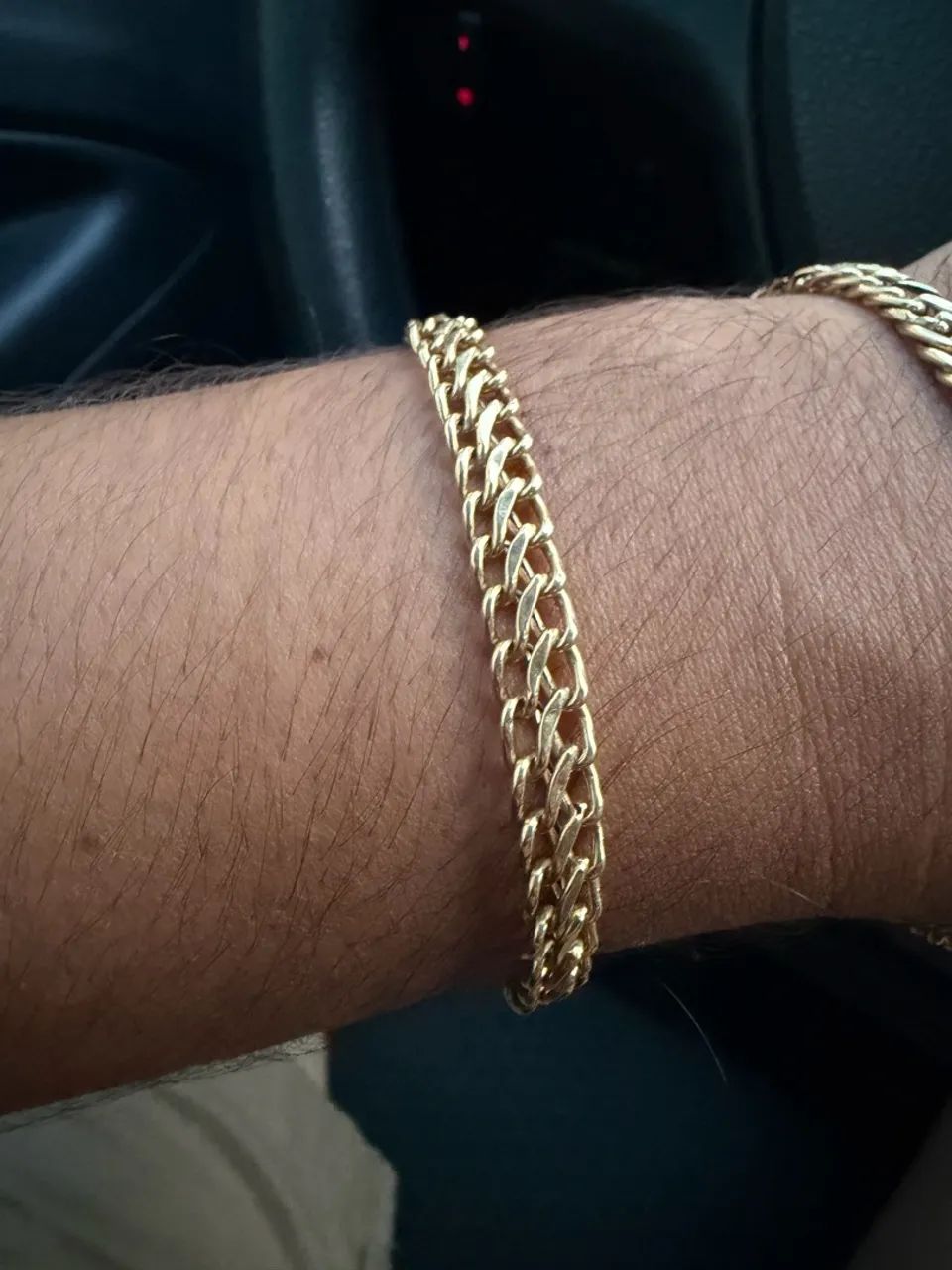 Linda pulseira em ouro 18k - Foto 2