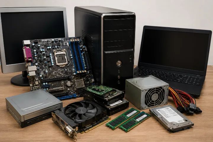 Computador Gamer Antigo completo ou incompleto, Peças Eletrônica, troca ou Retirada na cas