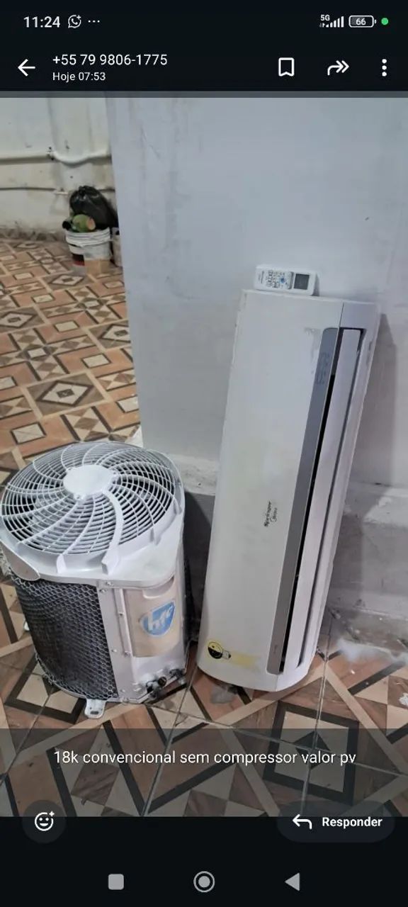Vendo ar condicionado split 12 btu