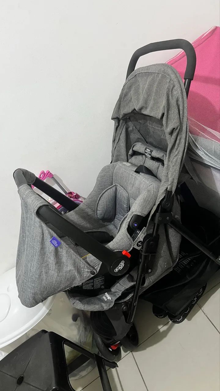 Bebê conforto + carrinho  - Foto 2