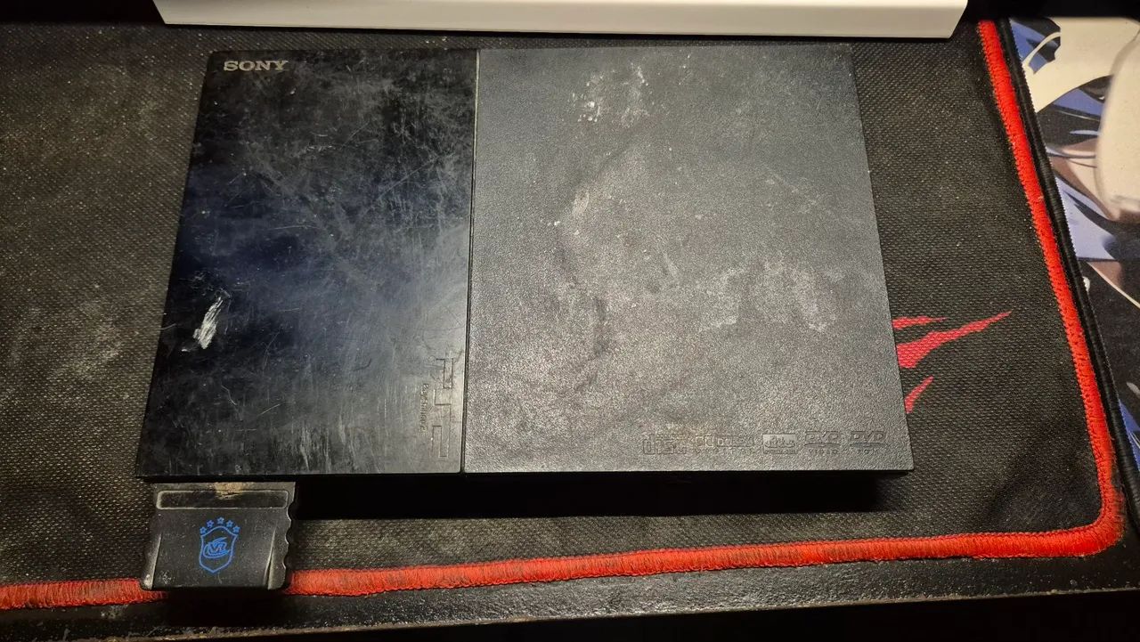 PS2 apenas com avarias na carcaça  - Foto 4