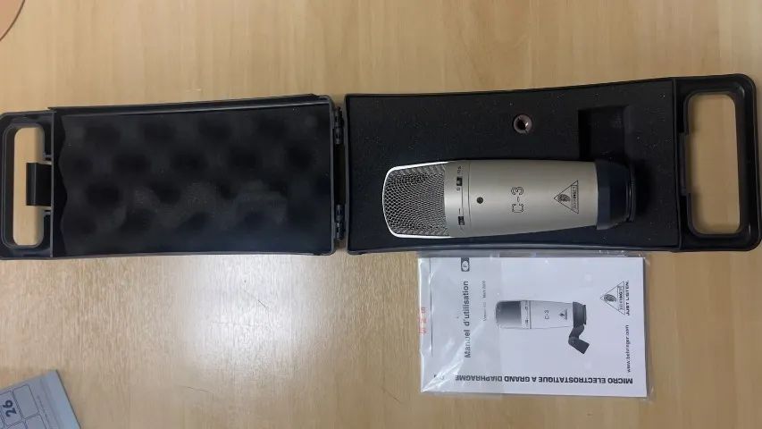 BEHRINGER C-3 ? MICROFONE CONDENSADOR PROFISSIONAL - Foto 5