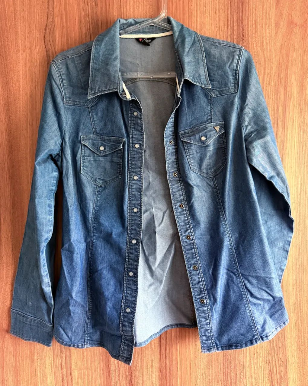 casaco jeans guess