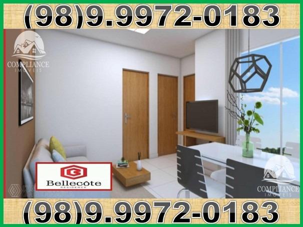 Bellecôte, apartamentos com 2 quartos, 42 a 48 m² Maiobão - São José de Ribamar/MA - Foto 7