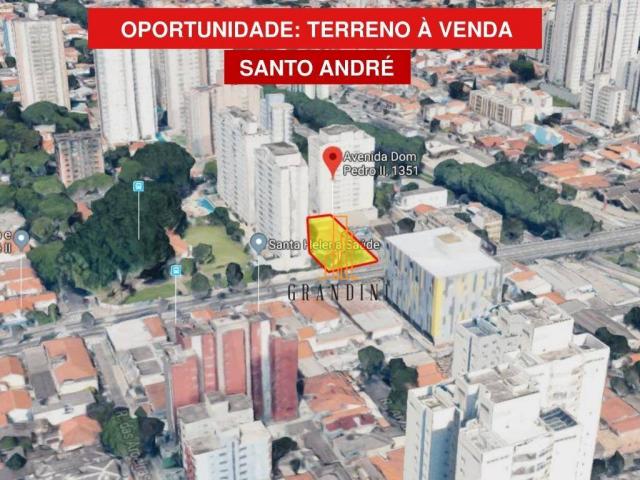 Terreno residencial à venda, Jardim, Santo André.