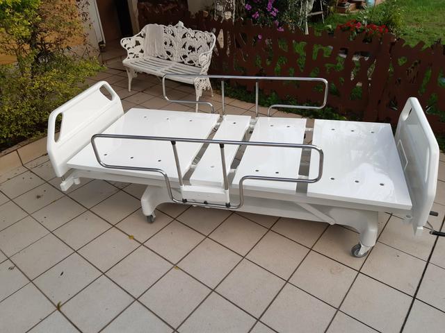Cama hospitalar 3 manivelas com eleva de altura - Foto 3