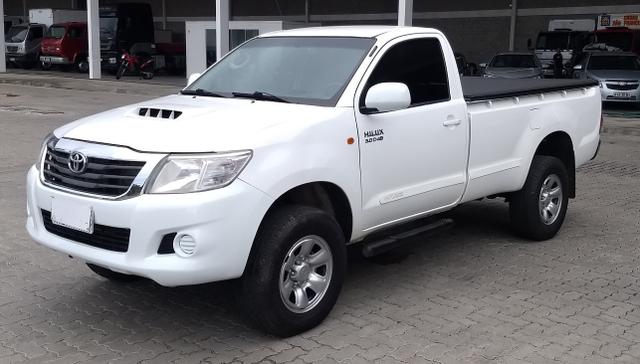 Toyota Hilux Sr Manuel 4x4 Cabine simples ano 2014 - Foto 3