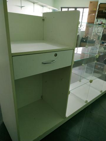 Balcão Caixa MDF /vidro - Foto 6