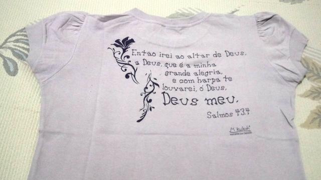 Blusa de malha lilas claro baby look - Foto 3