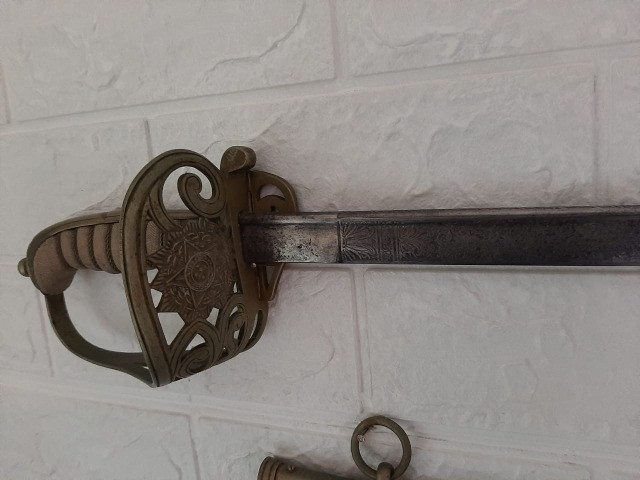 Espada Militar WKC/Sesiani - Ano 1900/20 - Foto 3