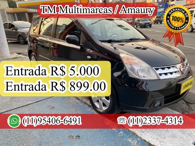LIVINA 1.6, ANO 2012, PARCELAS R$ 899,00