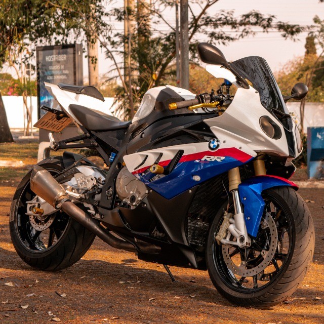 BMW S1000 RR 2011 BRANCA E AZUL