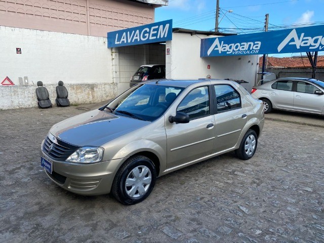 LOGAN AUTHENTIQUE 1.0 2012 COMPLETO   ALAGOANAVEICULOS  