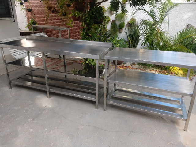 Coifa de inox mesa de Inox - Foto 5