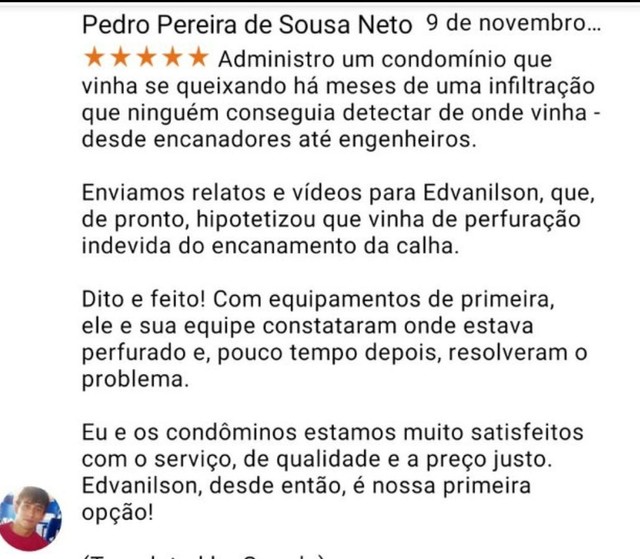 Bombeiro hidráulico e caça vazamento com ultrassom - Foto 5