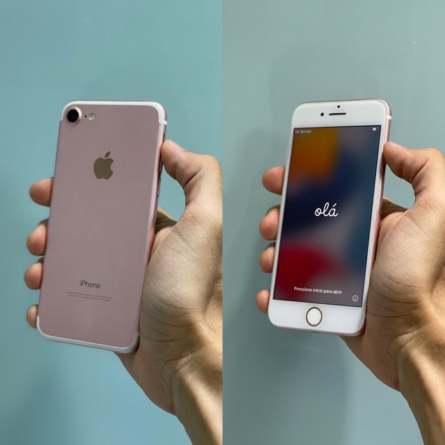 iphone 7 128gb rosê