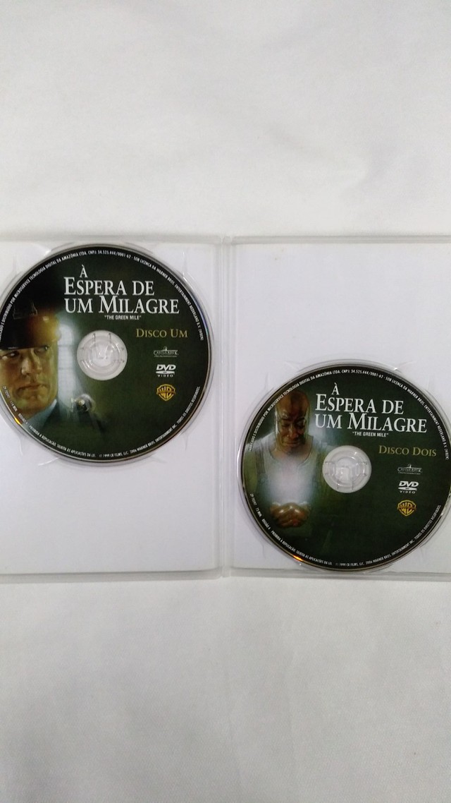 À ESPERA DE UM MILAGRE DVD DUPLO ORIGINAL EDIÇÃO ESPECIAL DUBLADO