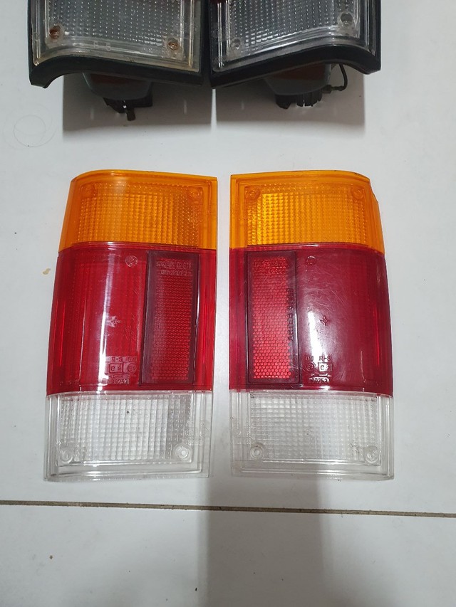 Pick up fiat 147 City panorama lentes lanternas traseiras originais - Foto 2