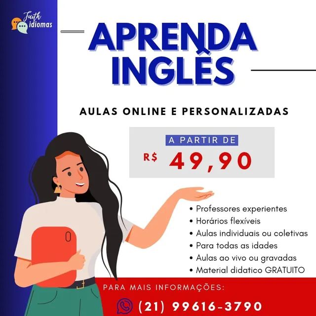 Cursos de Idiomas 100% Online