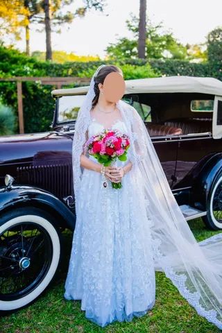Vestido de noiva de renda