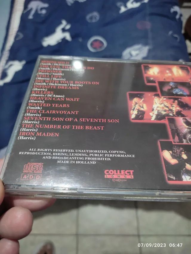 Iron Maiden - Maiden England ( Bootleg Holandês) - Foto 3