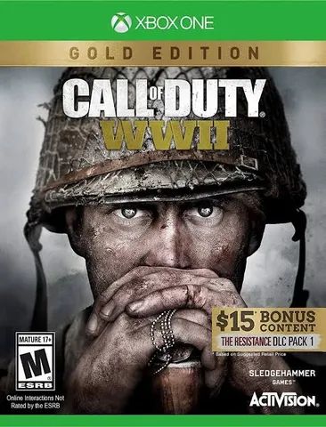 Call of duty ww2 xbox midia fisica