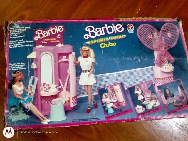 Barbie Face Da Estrela Boneca Antiga P/ Maquiar. Original - R$ 350