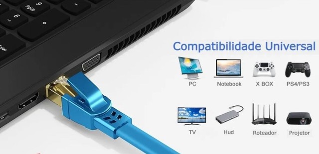 Emenda Extensor Rj45 Cabo Rede Cat5 Cat6 Cat7  Arduino Automação COD-CP685  - Foto 5