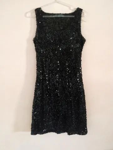 Vestido preto em paetê  - Foto 2