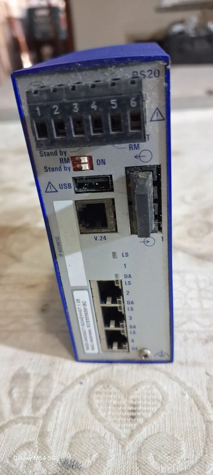 Interruptor de Trilho Industrial RS20 Hirschmann - usado - Foto 3